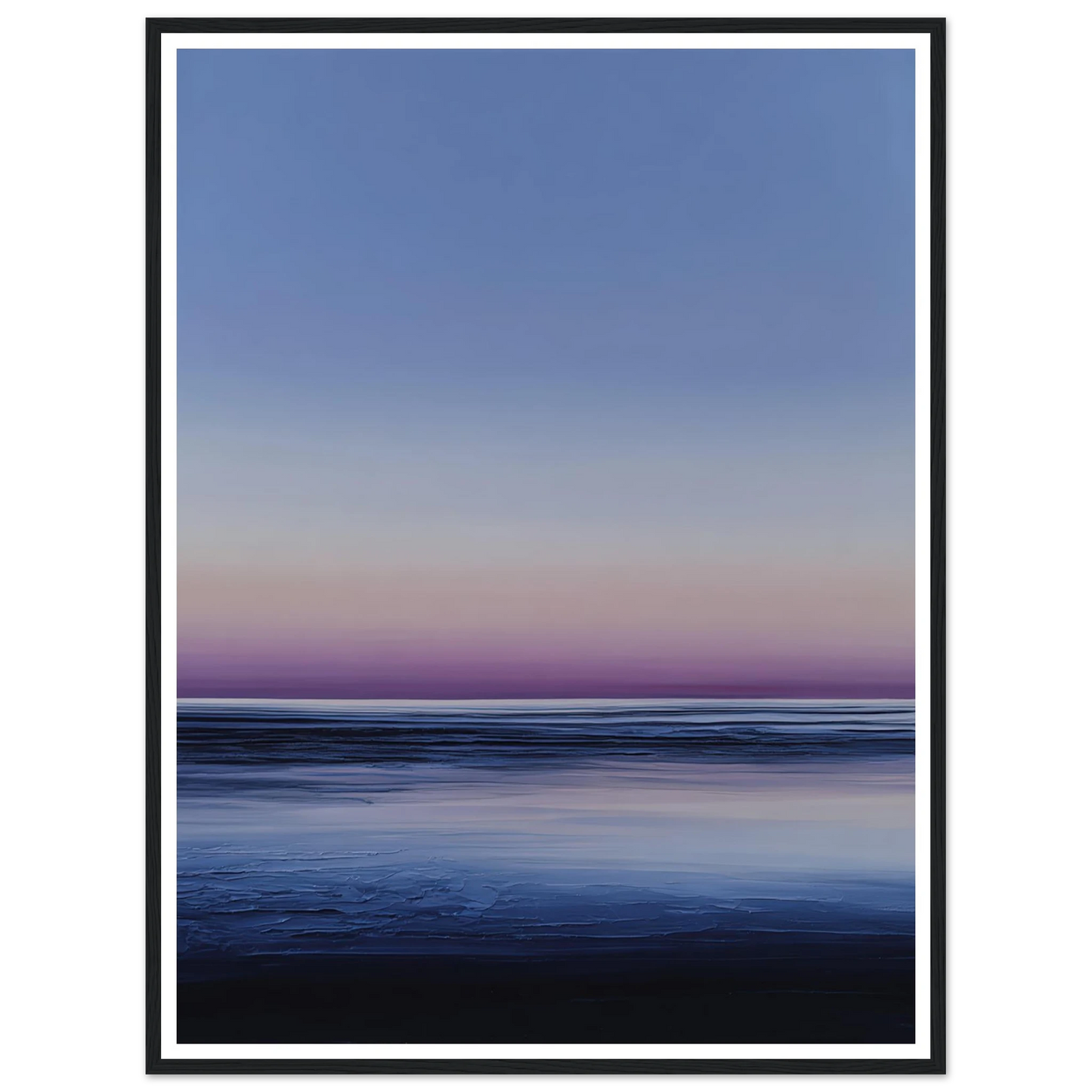 The Muted Return - Framed Poster - 30x40 cm / 12x16″ - Black frame