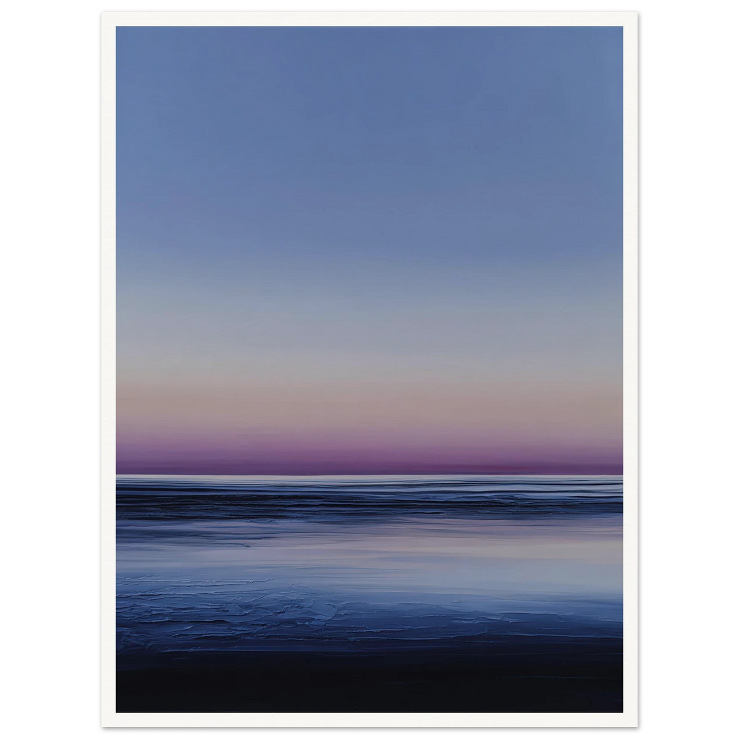 The Muted Return - Framed Poster - 30x40 cm / 12x16″ - Black frame
