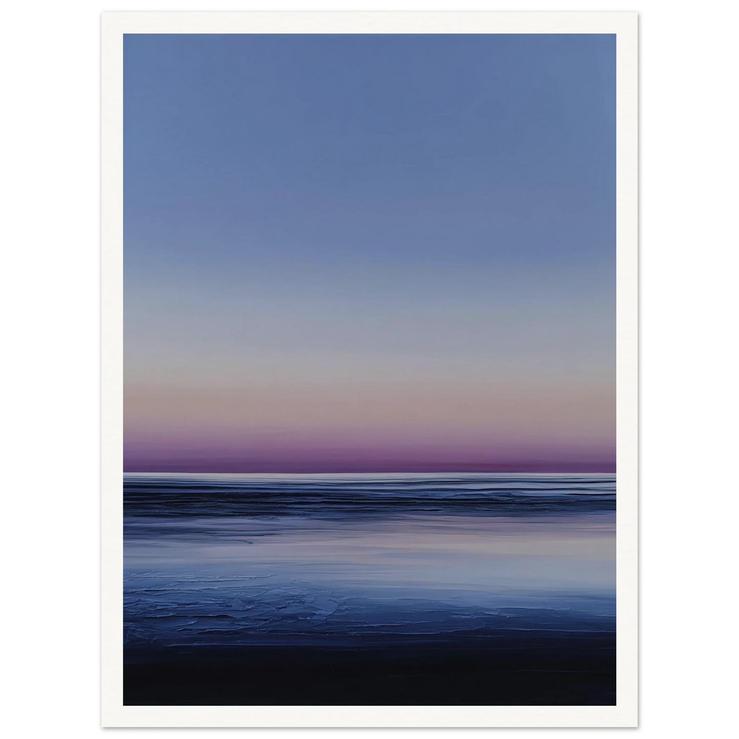 The Muted Return - Framed Poster - 30x40 cm / 12x16″ - Black frame