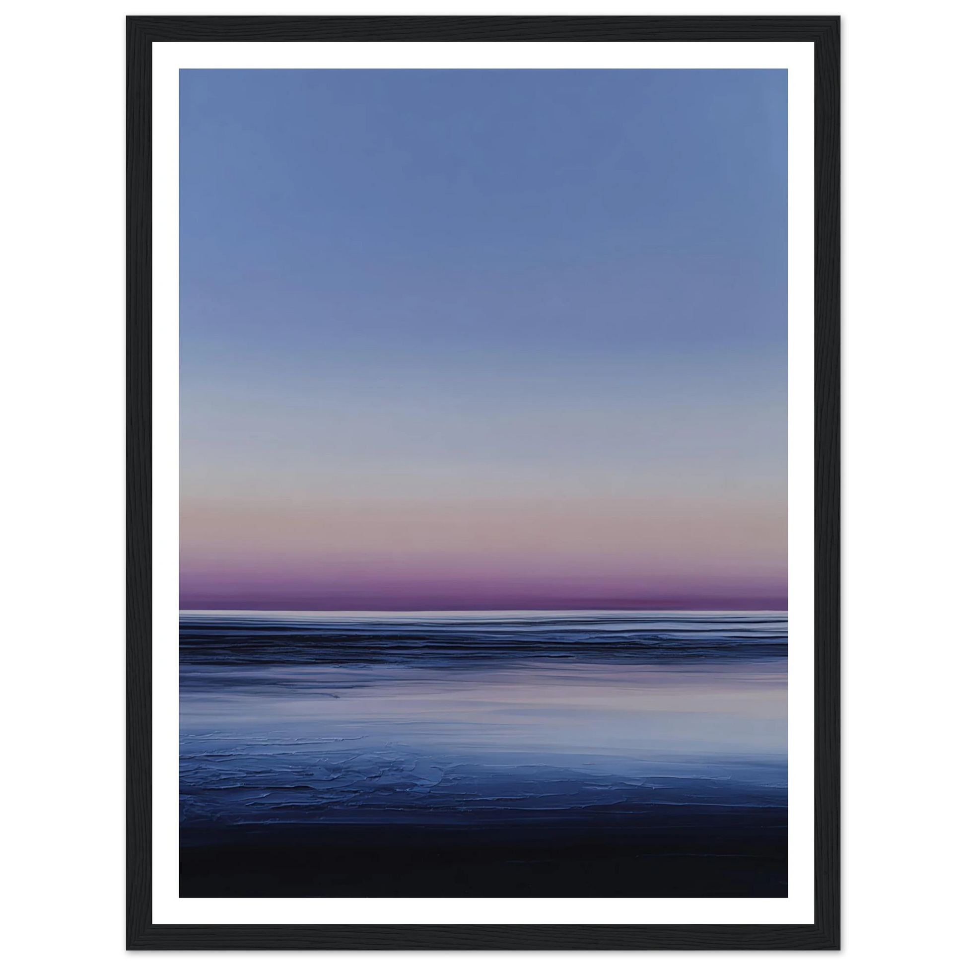 The Muted Return - Framed Poster - 30x40 cm / 12x16″ - Black frame
