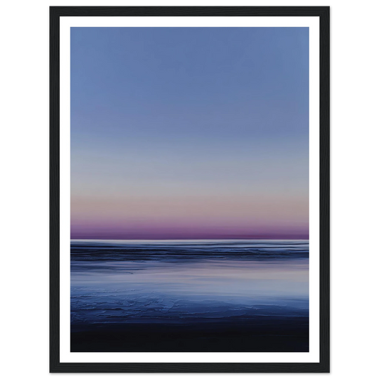The Muted Return - Framed Poster - 30x40 cm / 12x16″ - Black frame