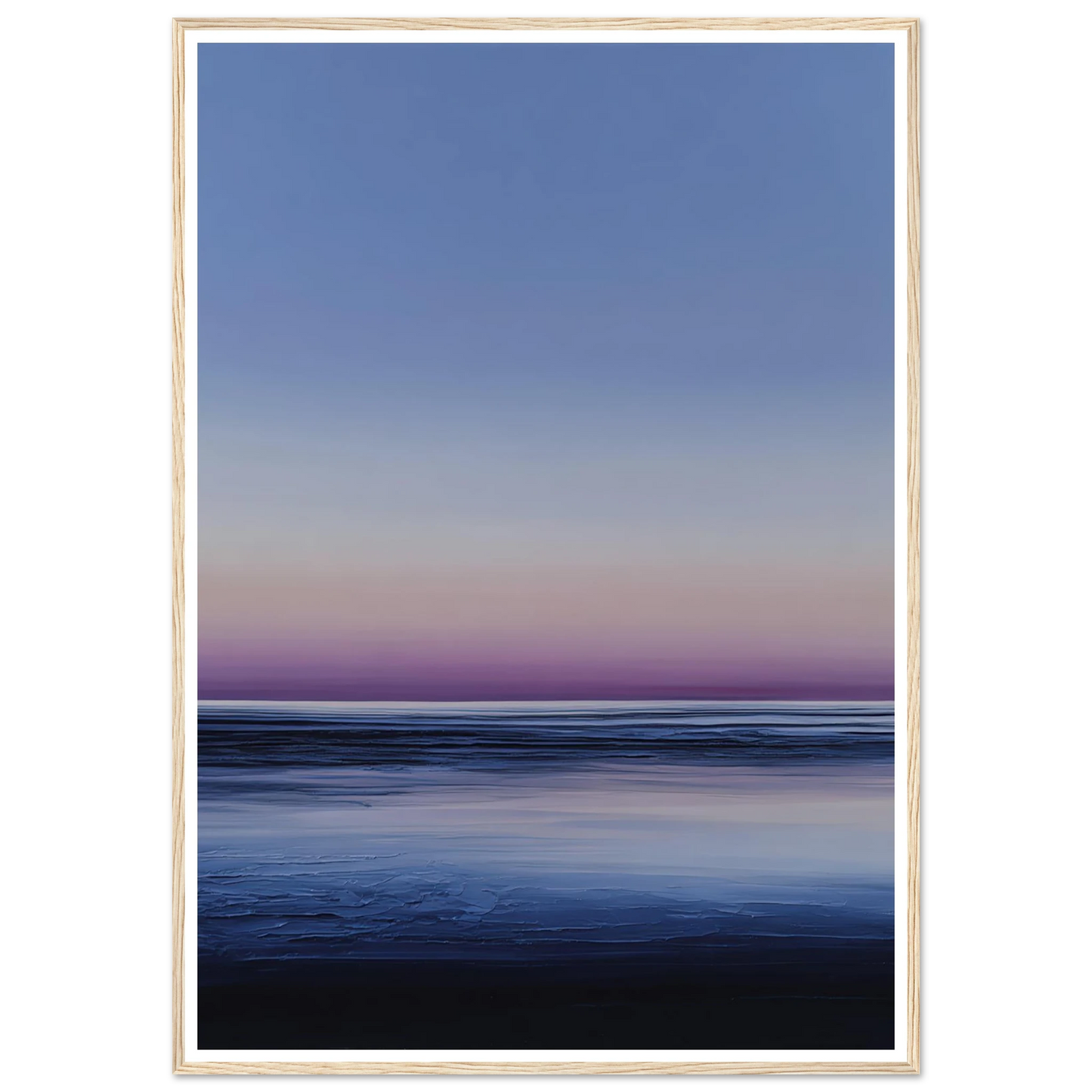 The Muted Return - Framed Poster - 30x40 cm / 12x16″ - Black frame