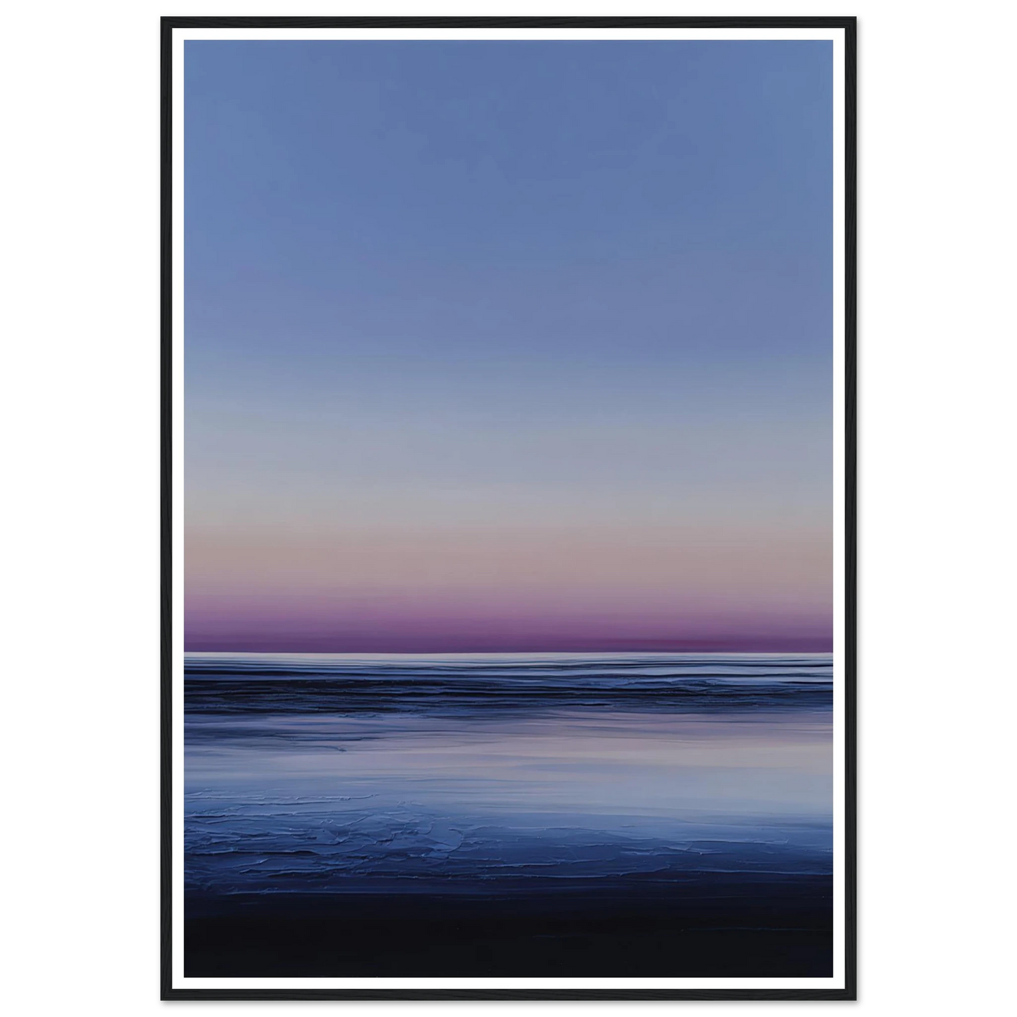 The Muted Return - Framed Poster - 30x40 cm / 12x16″ - Black frame