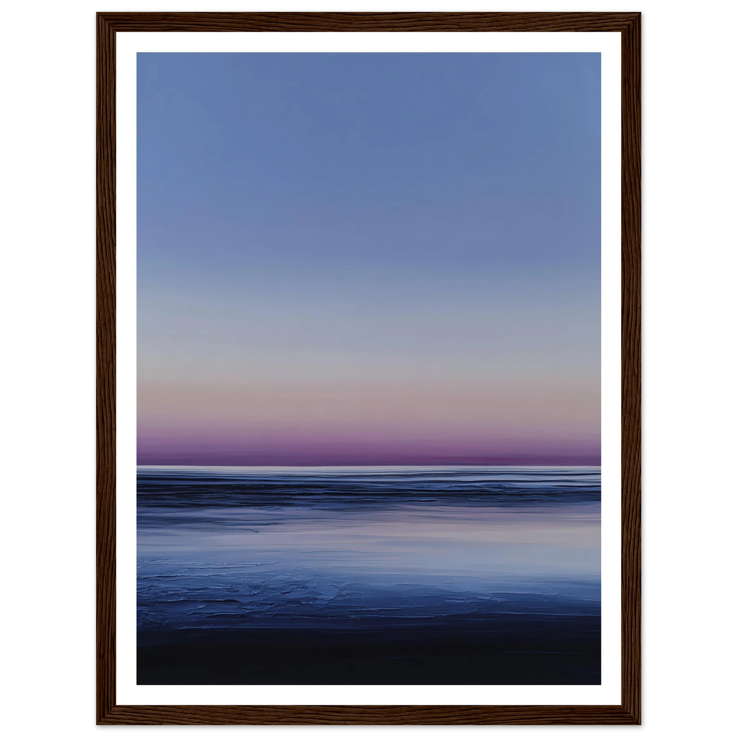 The Muted Return - Framed Poster - 30x40 cm / 12x16″ - Black frame
