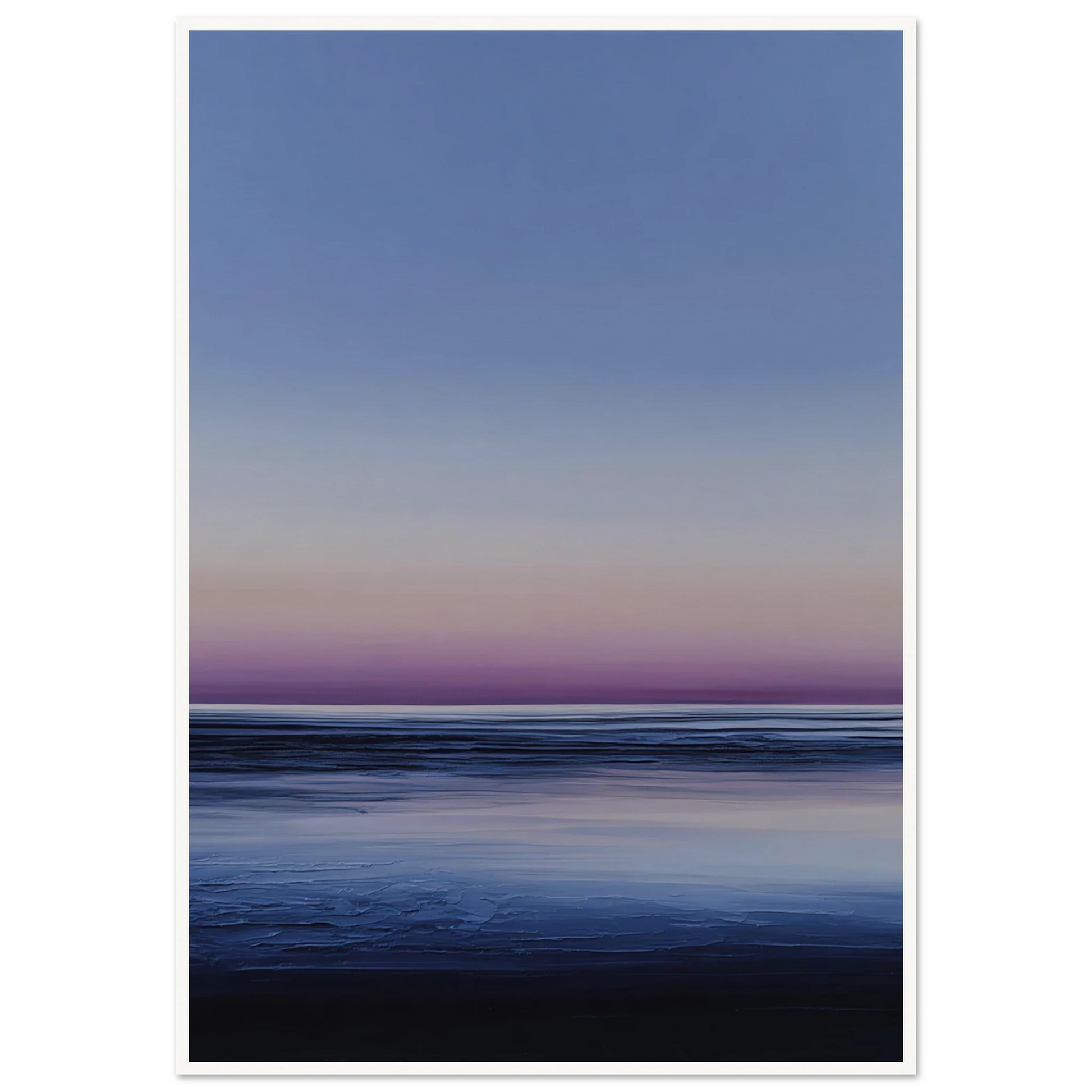 The Muted Return - Framed Poster - 30x40 cm / 12x16″ - Black frame