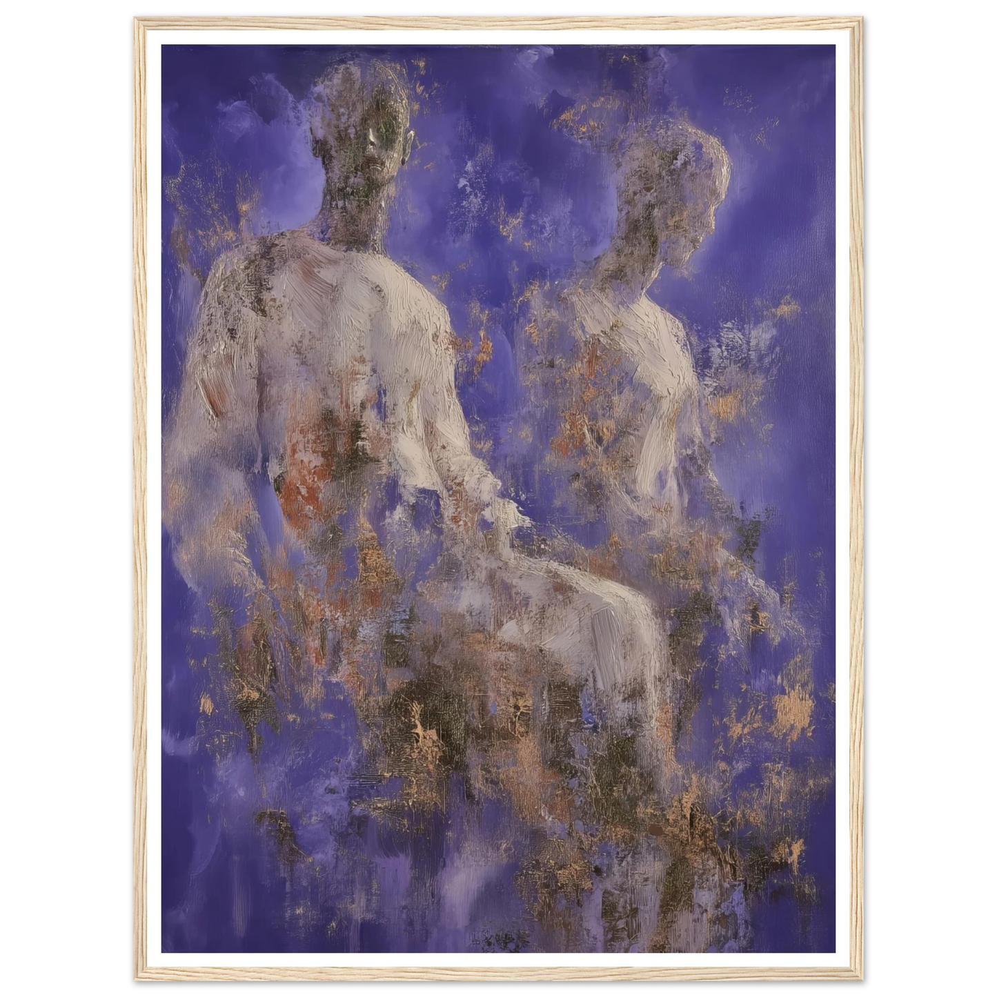 The Purple Essence - Framed Poster - 30x40 cm / 12x16″ - Black frame