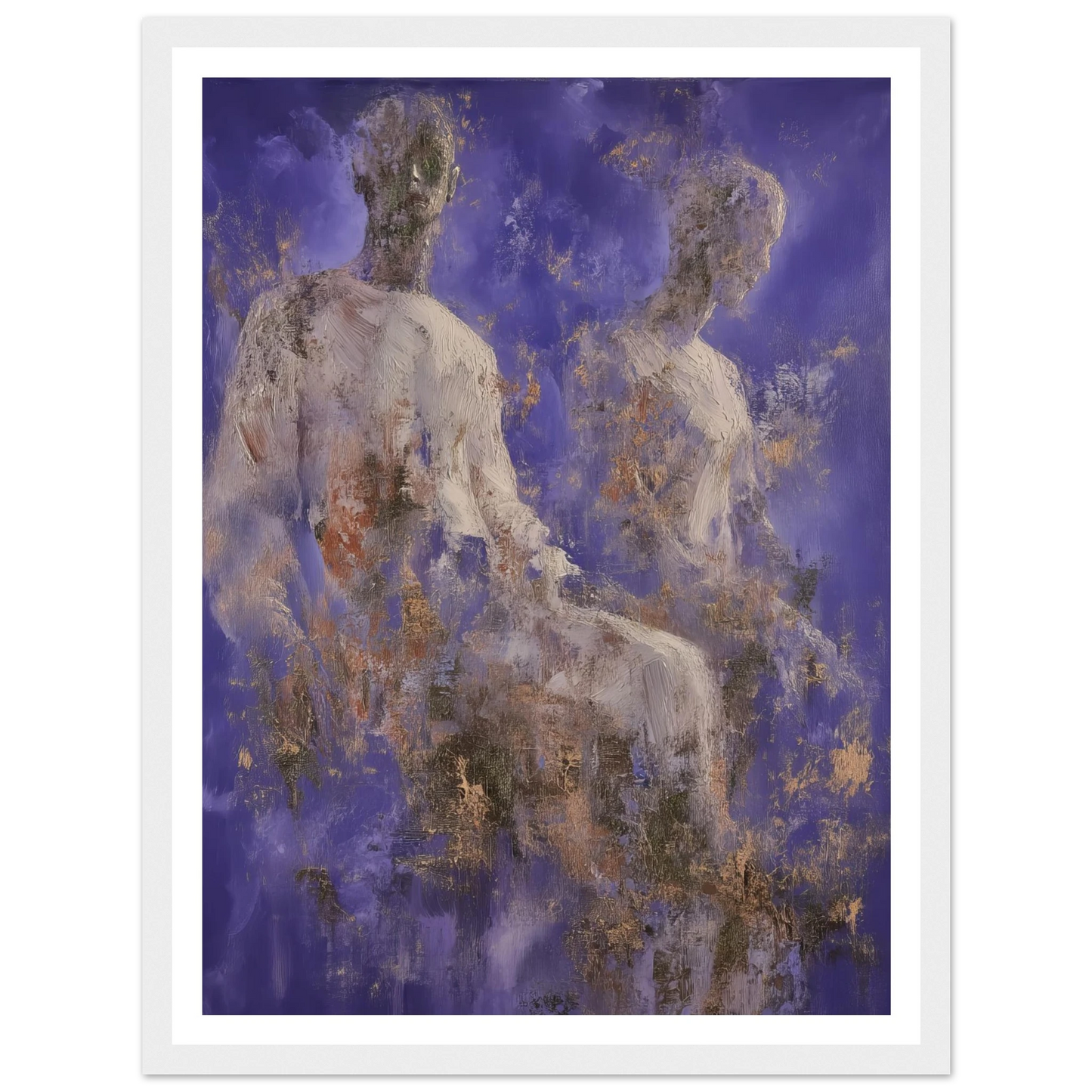 The Purple Essence - Framed Poster - 30x40 cm / 12x16″ - Black frame