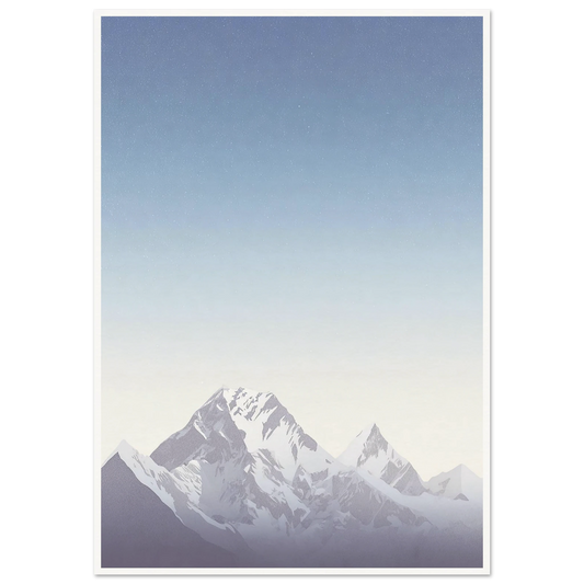 The White Crown of The Earth - Framed Poster - 30x40 cm / 12x16″ - Black frame