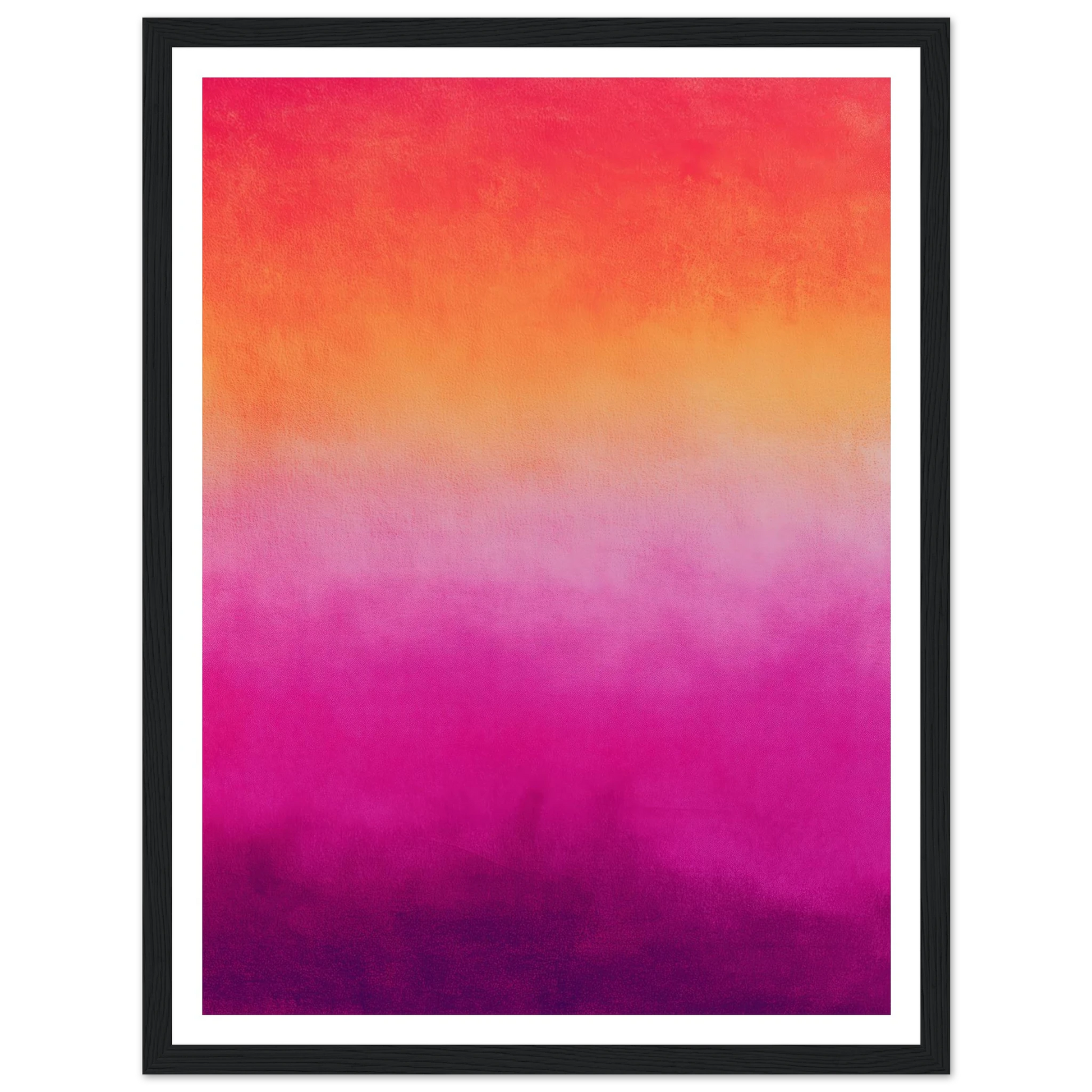 Thermal Layers - Framed Poster - 30x40 cm / 12x16″ - Black frame