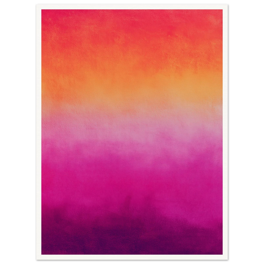 Thermal Layers - Framed Poster - 30x40 cm / 12x16″ - Black frame