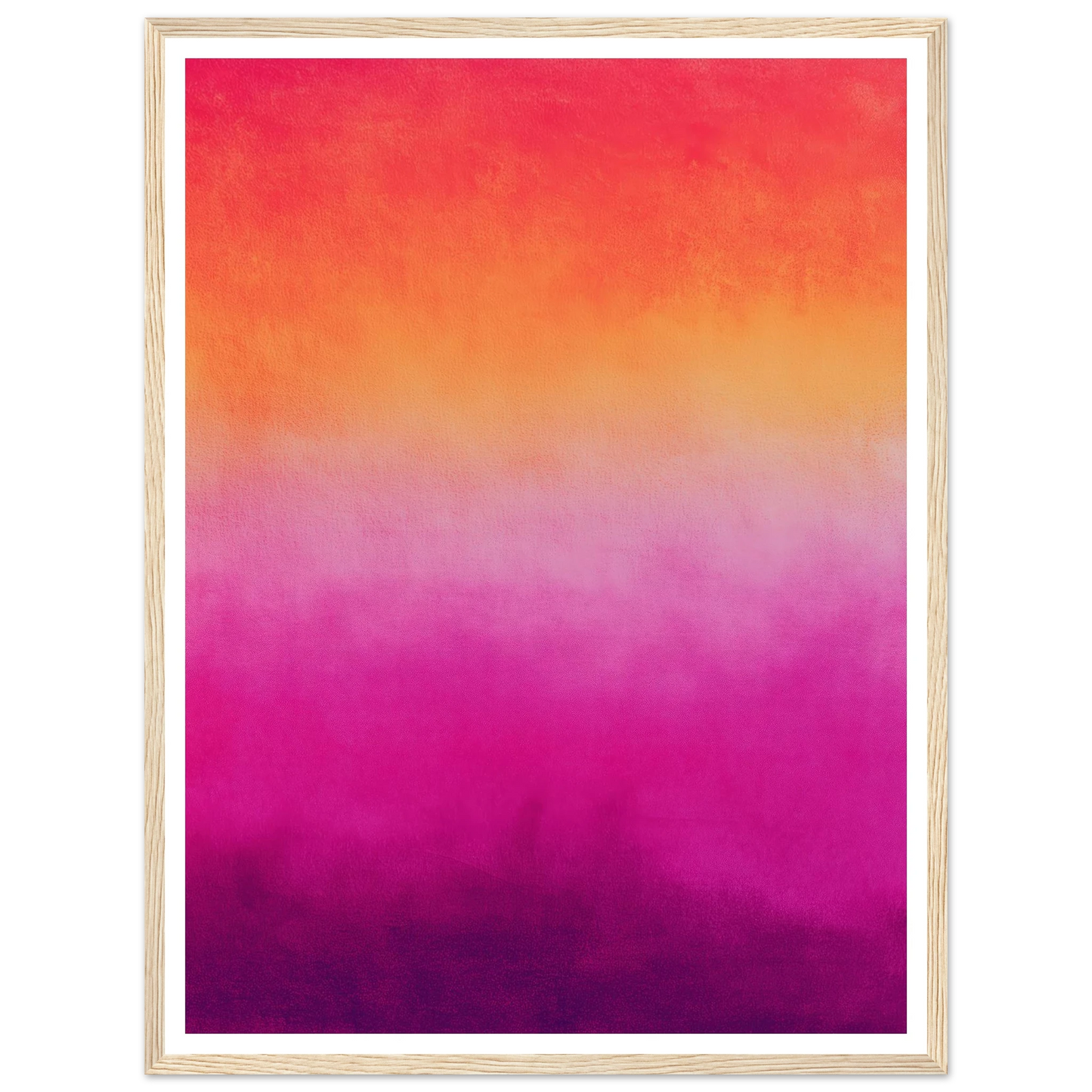 Thermal Layers - Framed Poster - 30x40 cm / 12x16″ - Black frame