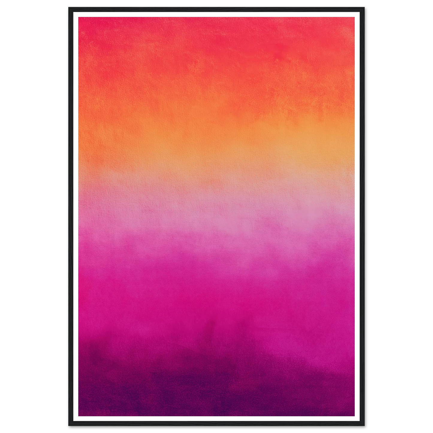 Thermal Layers - Framed Poster - 30x40 cm / 12x16″ - Black frame