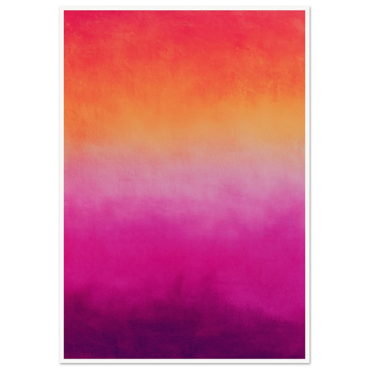 Thermal Layers - Framed Poster - 30x40 cm / 12x16″ - Black frame