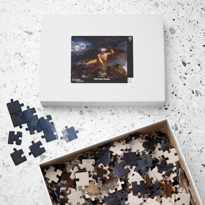 Time displays ruins and masterpieces Puzzle | Jean-Baptiste Mauzaisse - - 252 pcs (Horizontal) - 