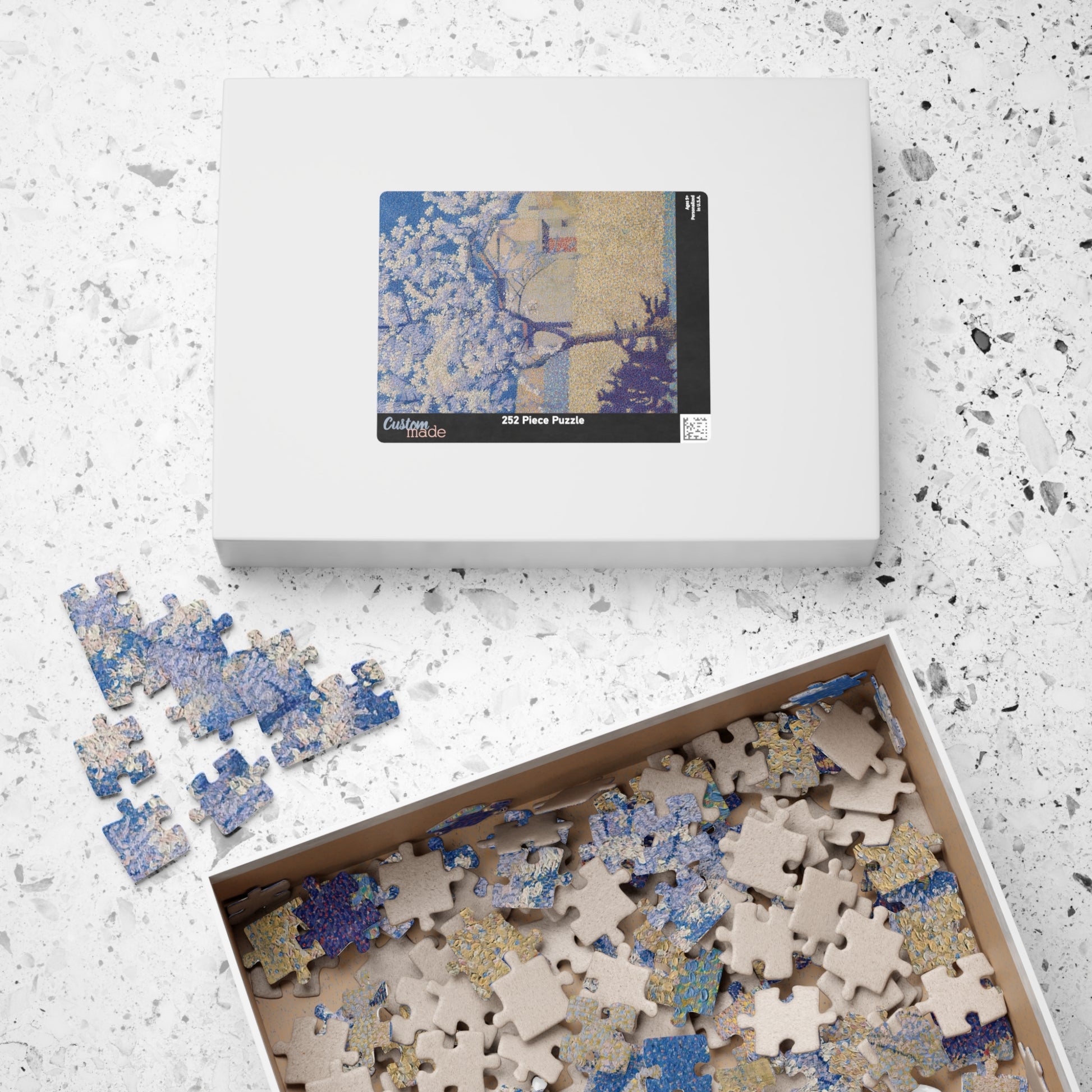 Tree in Bloom Puzzle | Achille Lauge - - 252 pcs (Vertical) - 