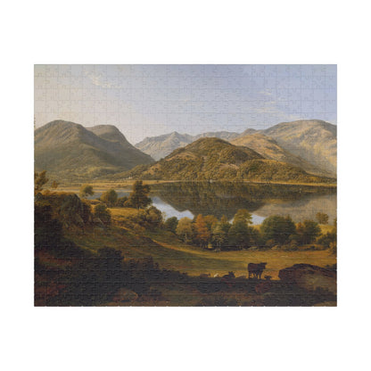 Ullswater, early morning Puzzle | John Glover - - 252 pcs (Horizontal) - 