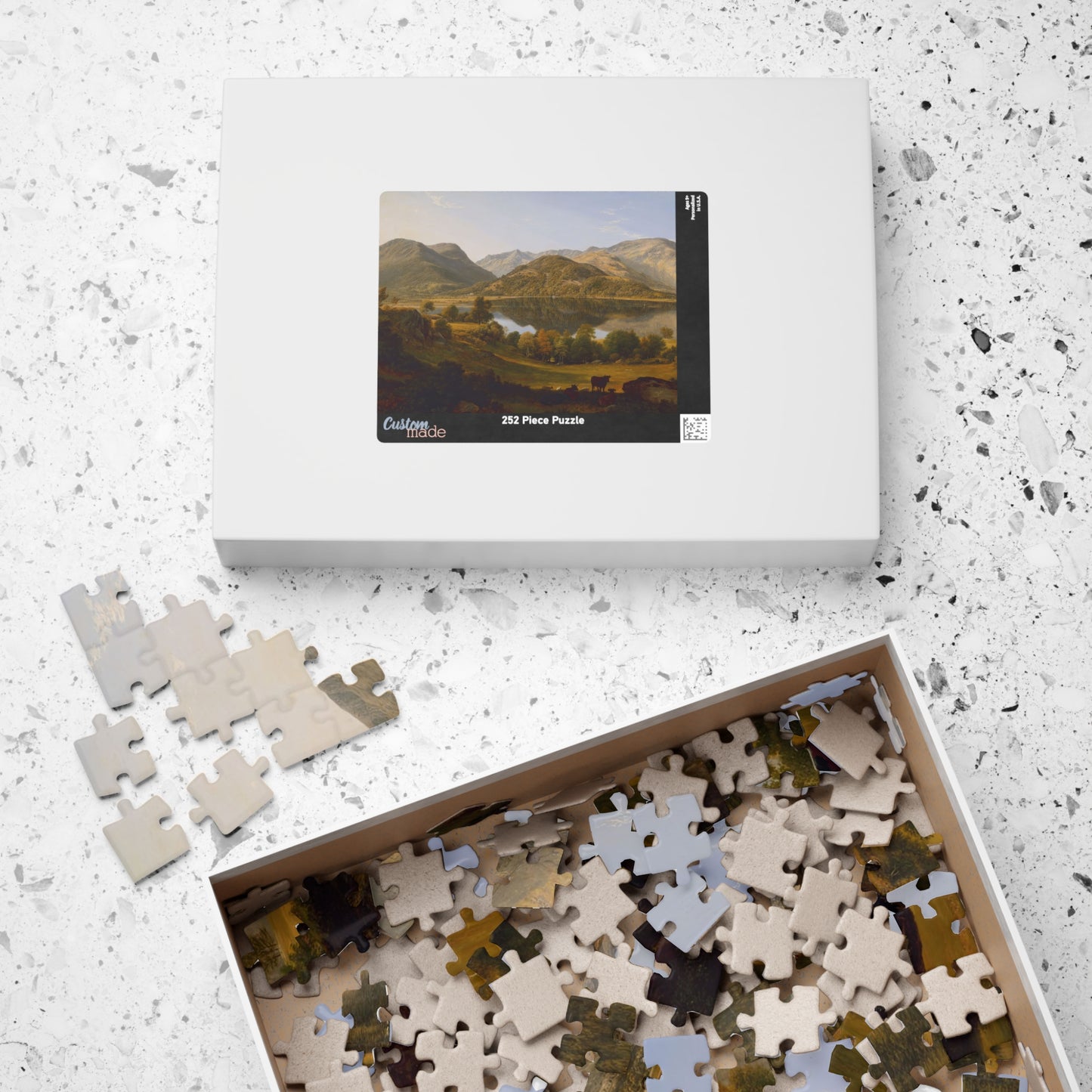 Ullswater, early morning Puzzle | John Glover - - 252 pcs (Horizontal) - 