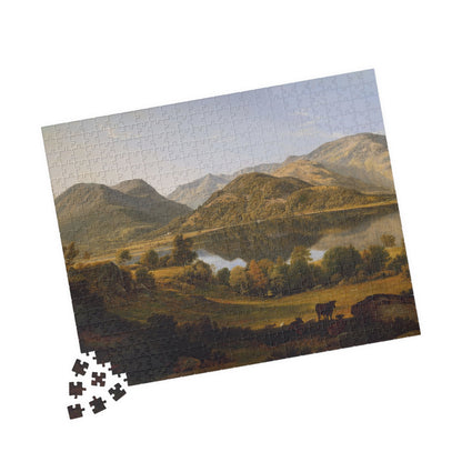 Ullswater, early morning Puzzle | John Glover - - 252 pcs (Horizontal) - 