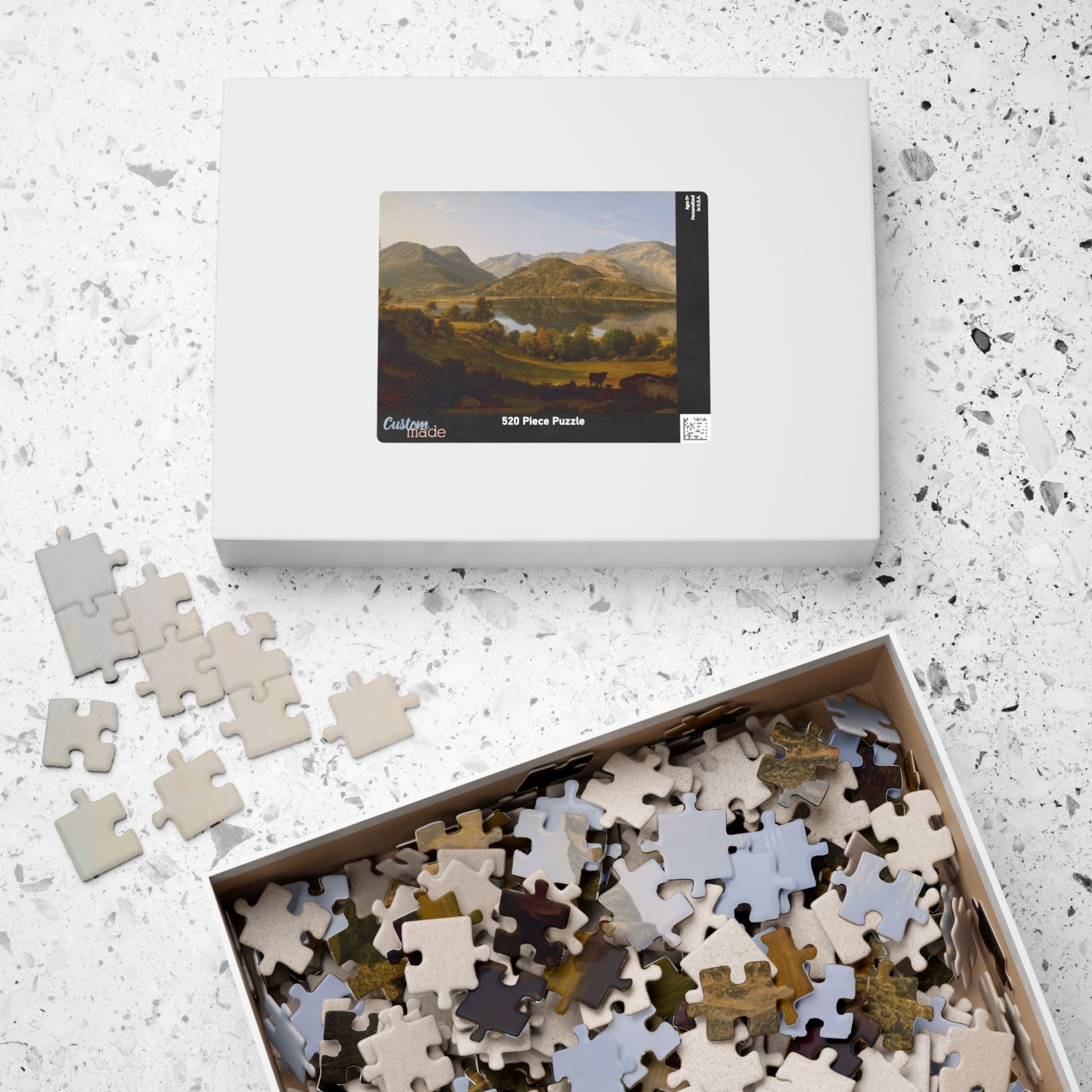 Ullswater, early morning Puzzle | John Glover - - 252 pcs (Horizontal) - 