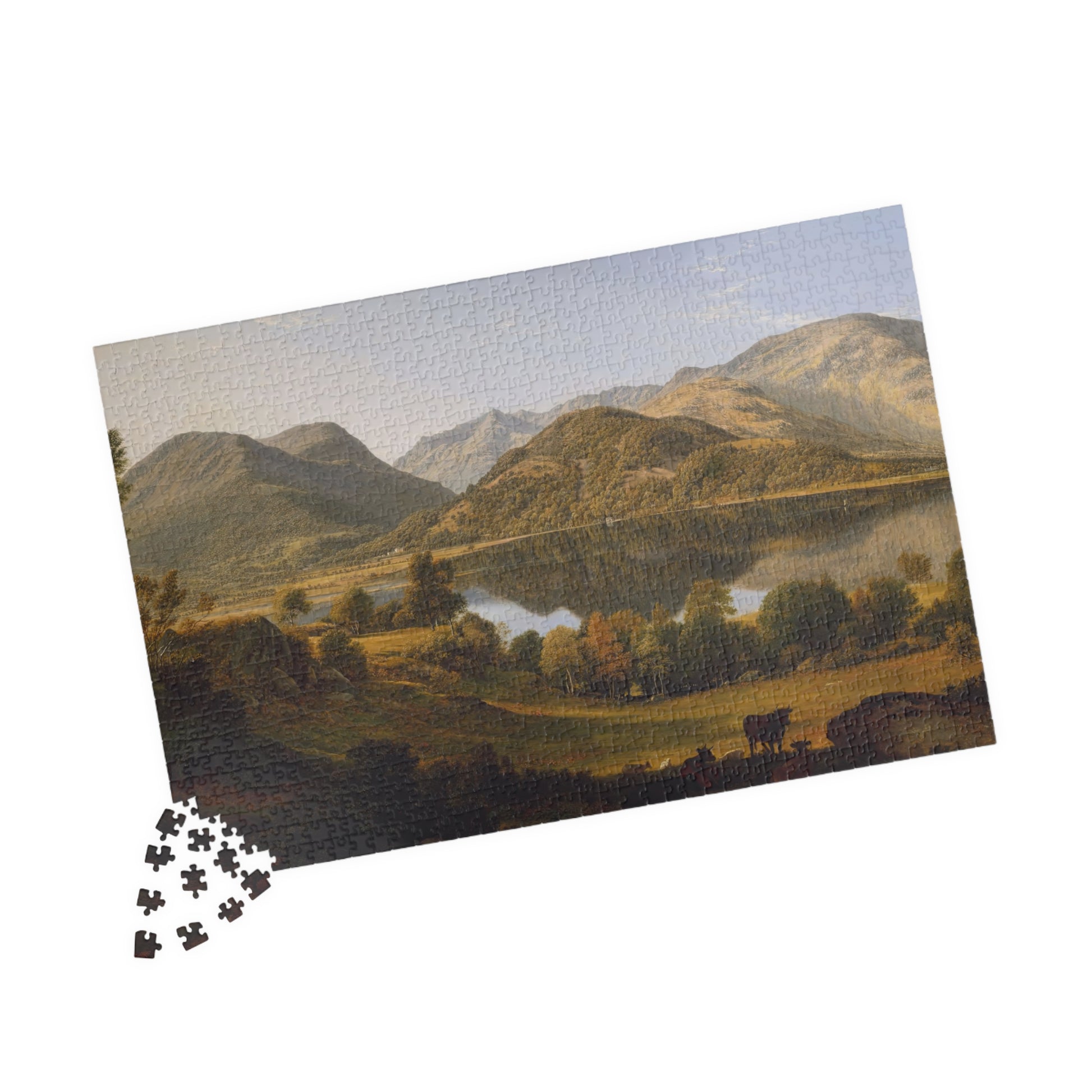 Ullswater, early morning Puzzle | John Glover - - 252 pcs (Horizontal) - 