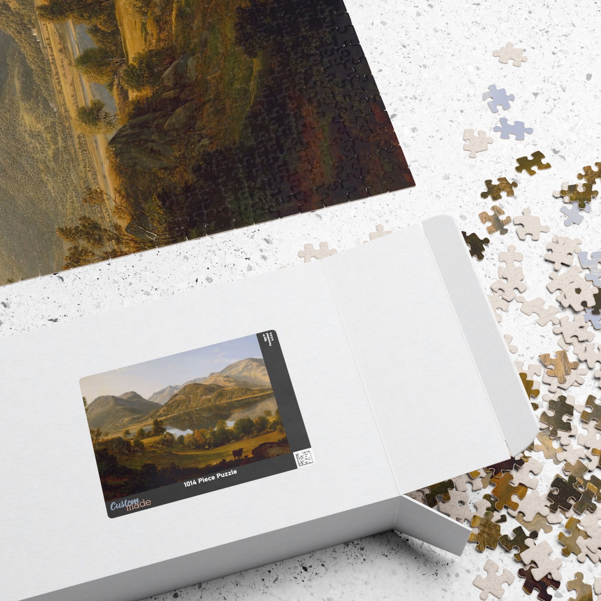 Ullswater, early morning Puzzle | John Glover - - 252 pcs (Horizontal) - 
