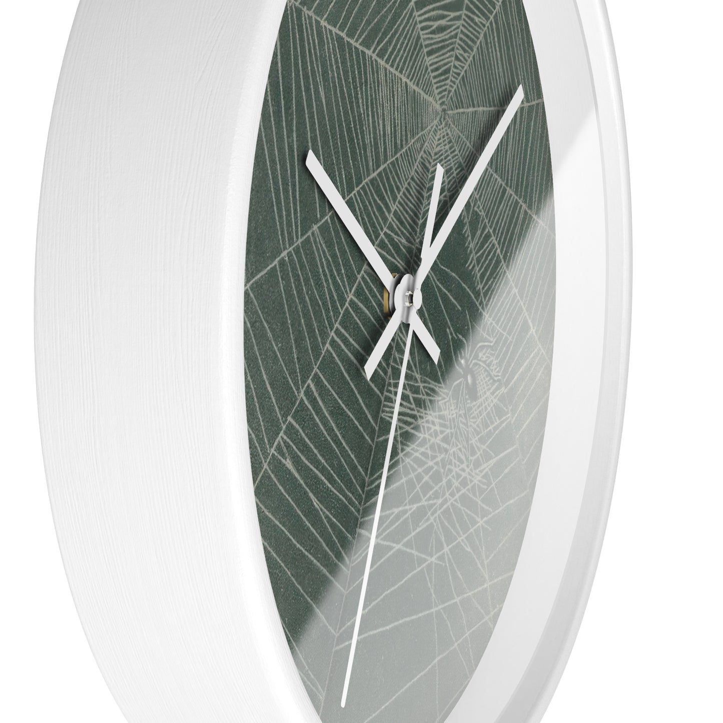 Untitled Wall Clock | Anonymous - White - White Base - 10"