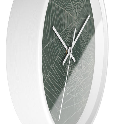 Untitled Wall Clock | Anonymous - White - White Base - 10"