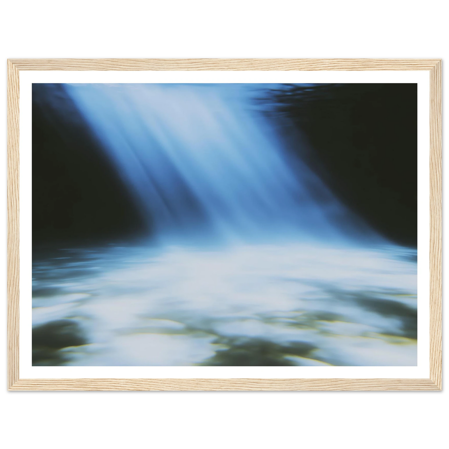 Vapor Trail - Framed Poster - 30x40 cm / 12x16″ - Black frame