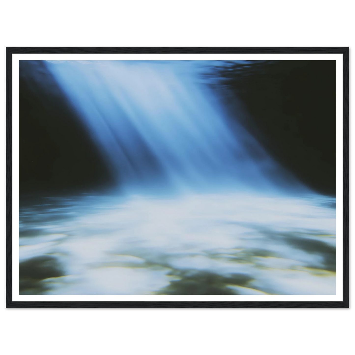 Vapor Trail - Framed Poster - 30x40 cm / 12x16″ - Black frame