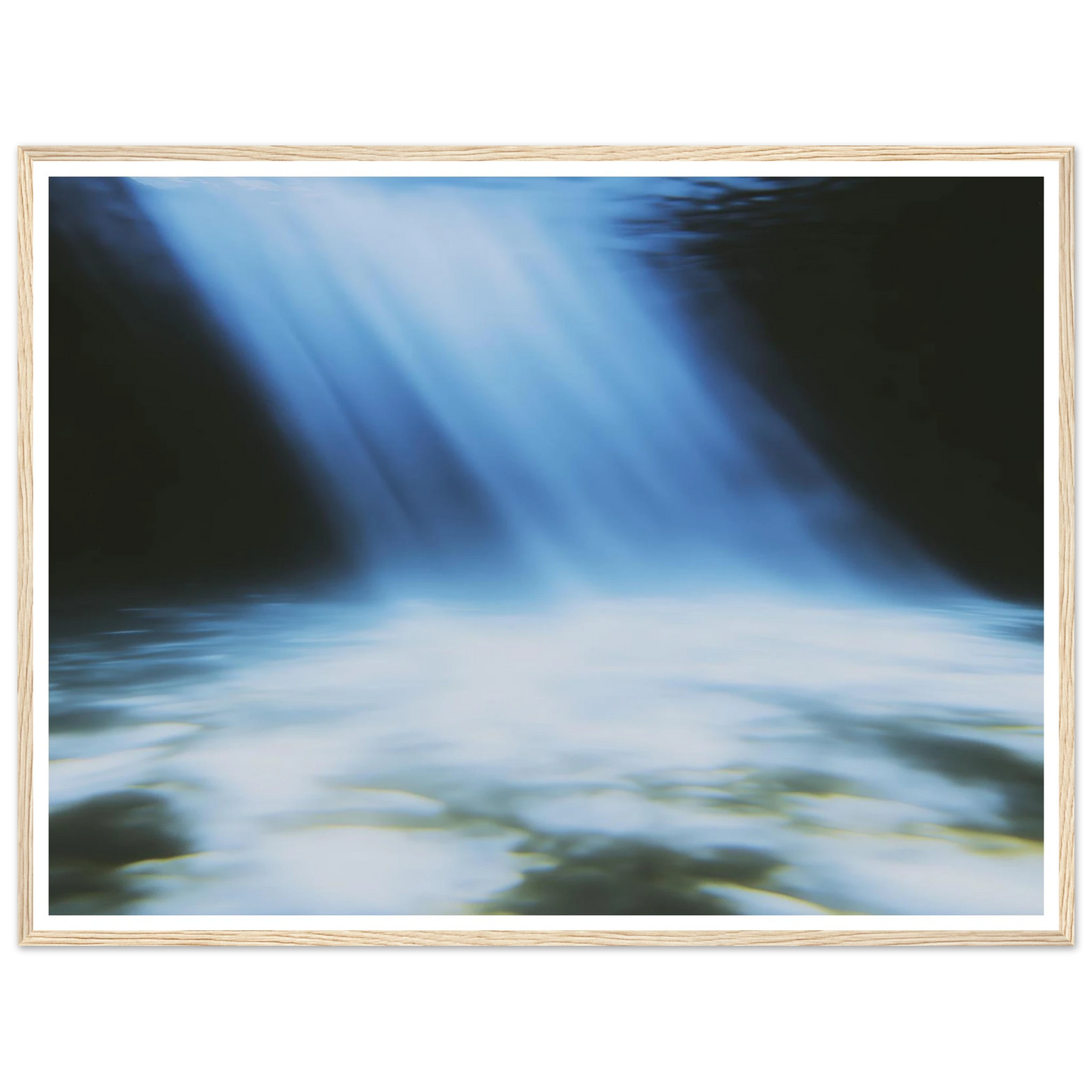 Vapor Trail - Framed Poster - 30x40 cm / 12x16″ - Black frame