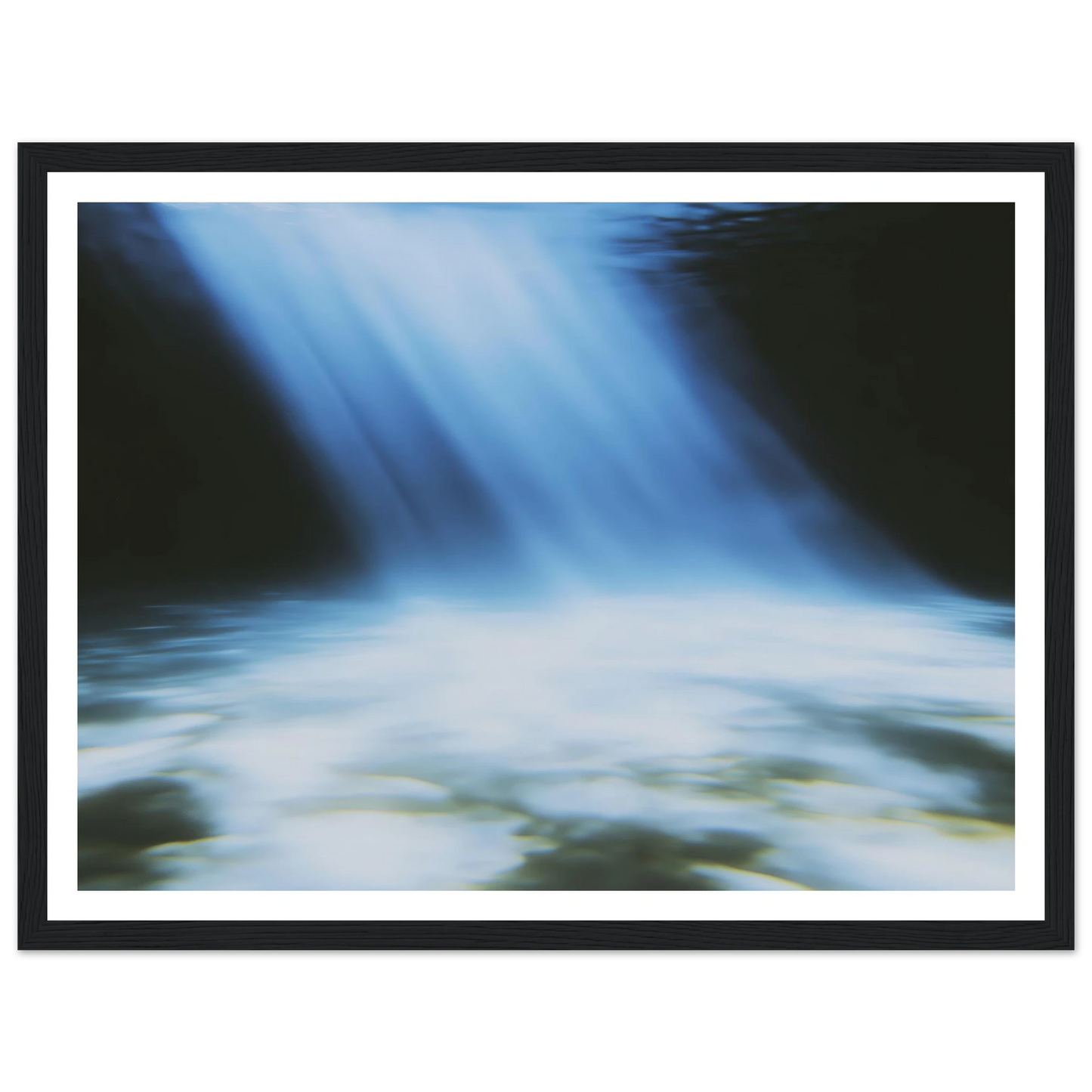 Vapor Trail - Framed Poster - 30x40 cm / 12x16″ - Black frame