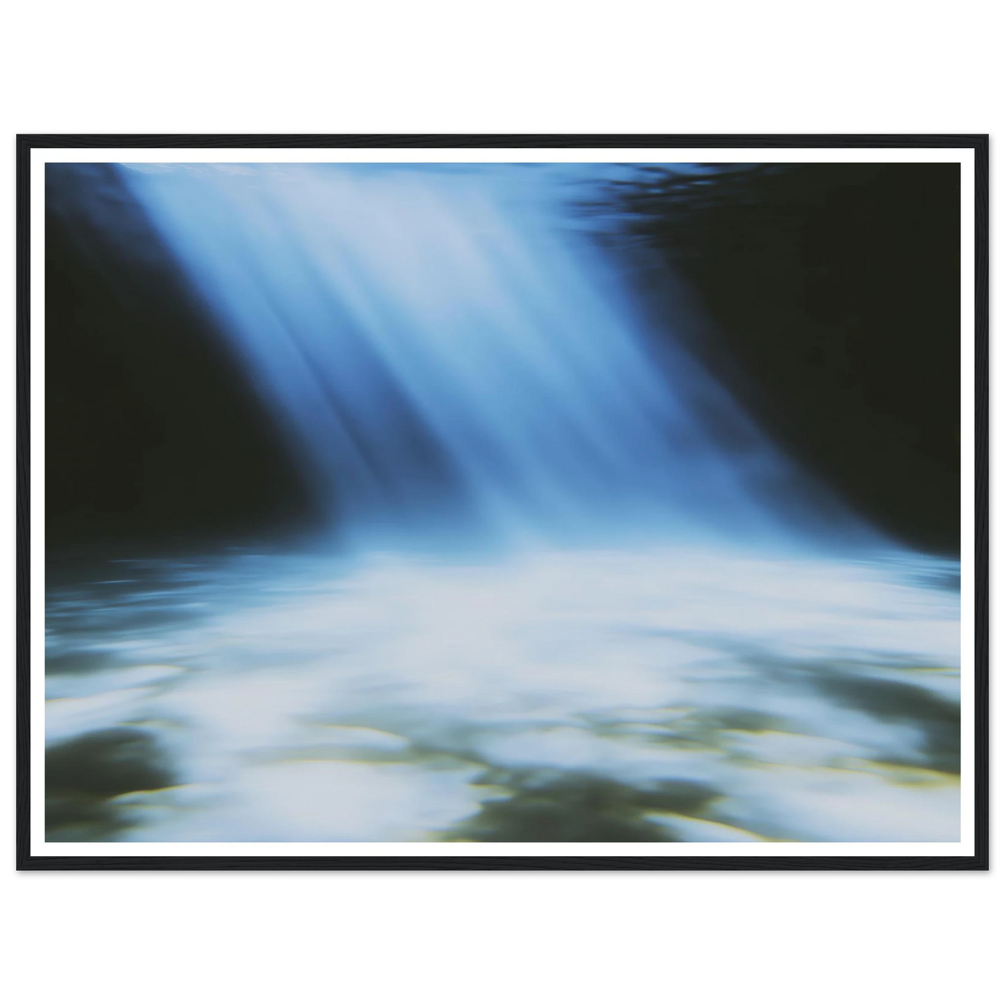 Vapor Trail - Framed Poster - 30x40 cm / 12x16″ - Black frame