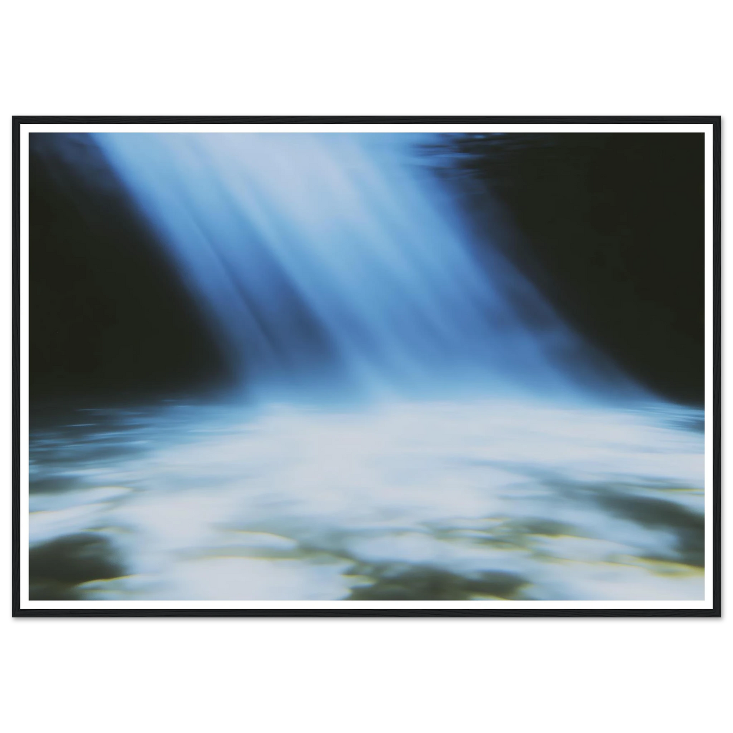Vapor Trail - Framed Poster - 30x40 cm / 12x16″ - Black frame
