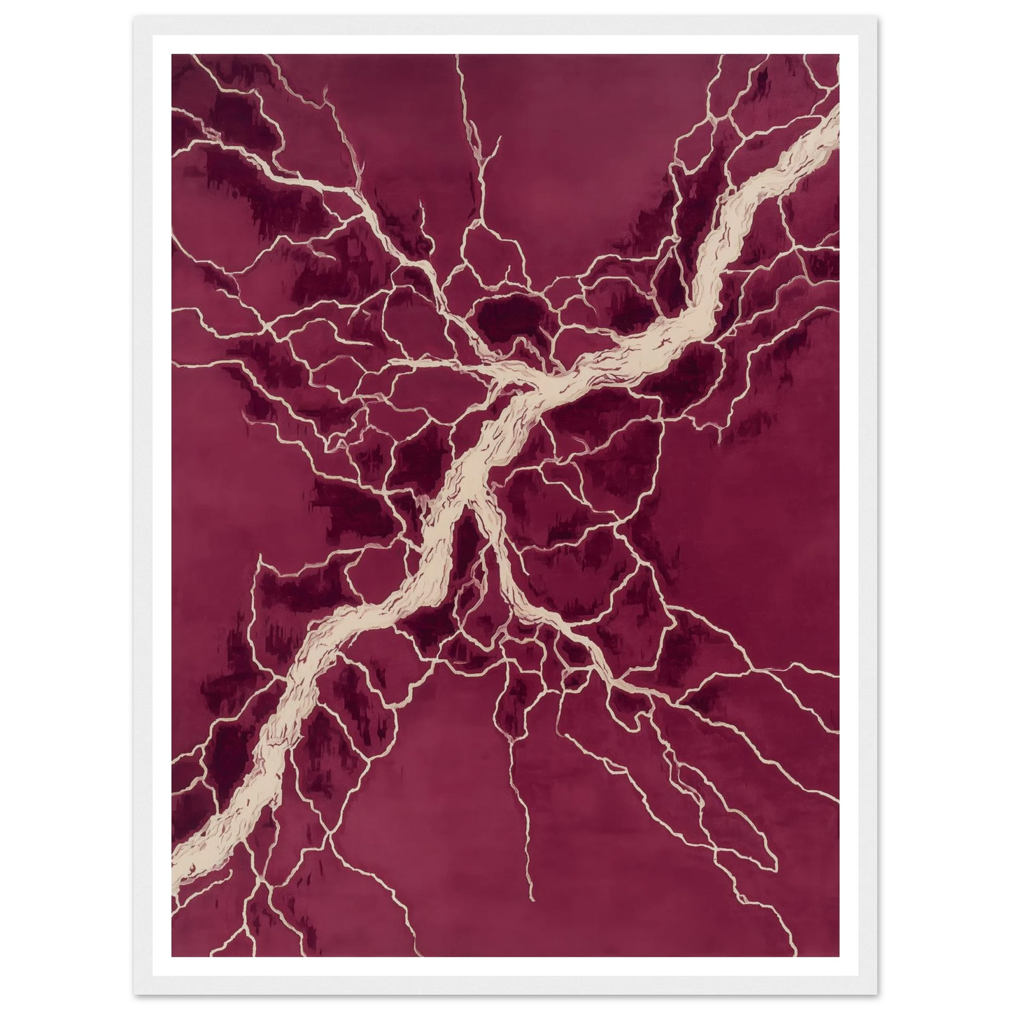 Velvet Wine - Framed Poster - 30x40 cm / 12x16″ - Black frame