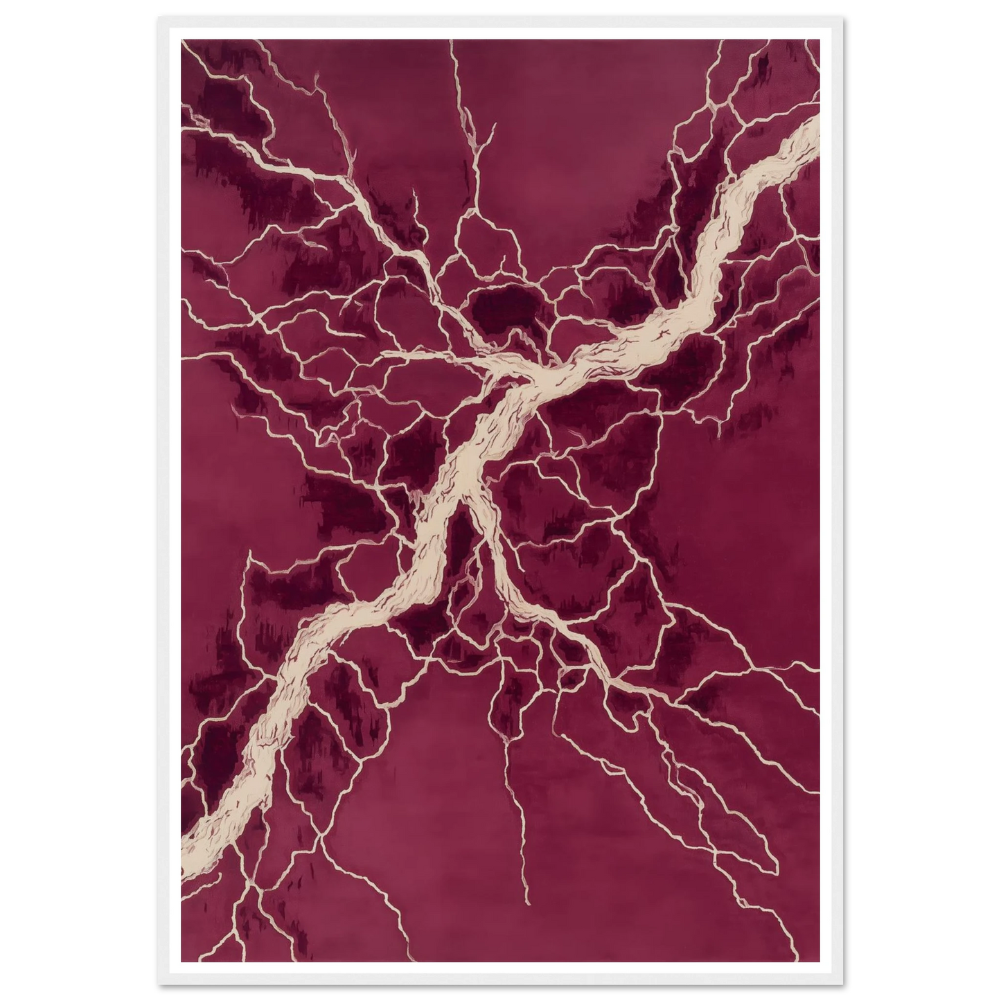 Velvet Wine - Framed Poster - 30x40 cm / 12x16″ - Black frame