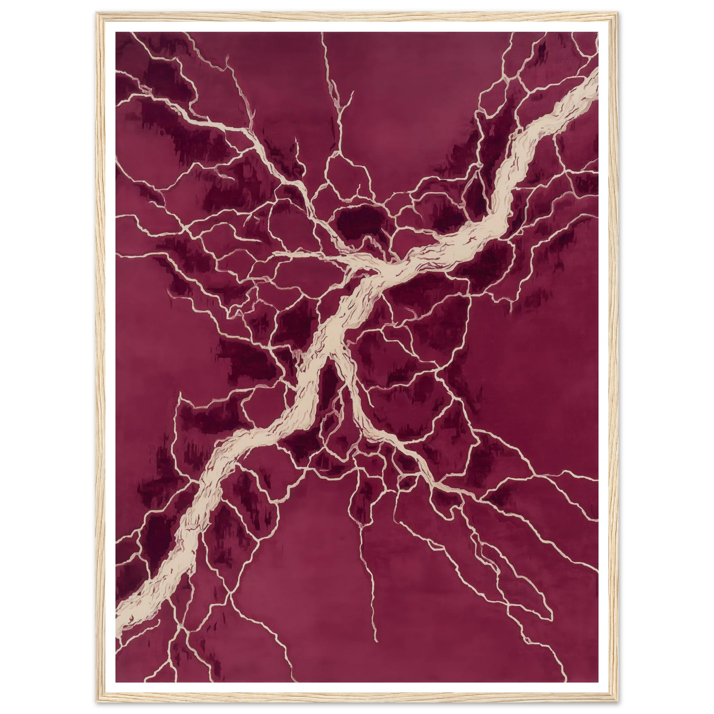 Velvet Wine - Framed Poster - 30x40 cm / 12x16″ - Black frame