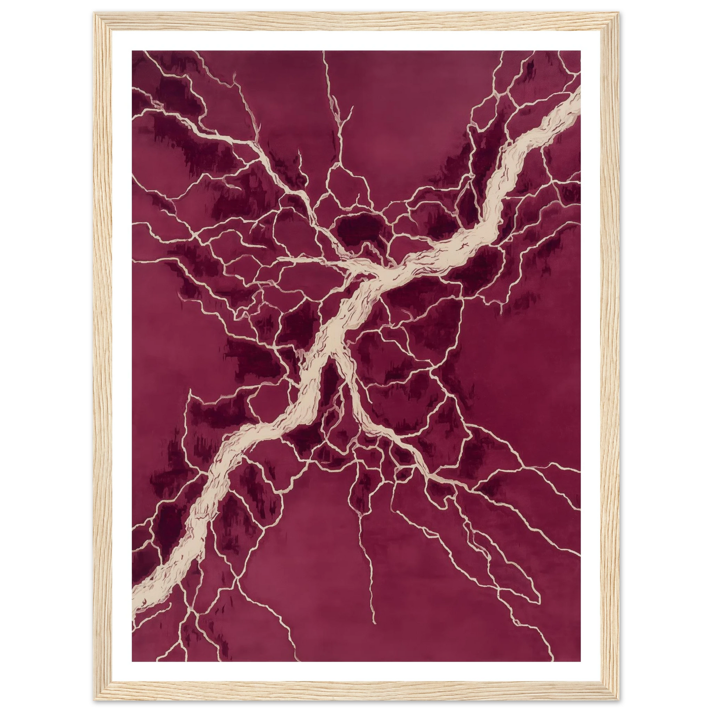 Velvet Wine - Framed Poster - 30x40 cm / 12x16″ - Black frame