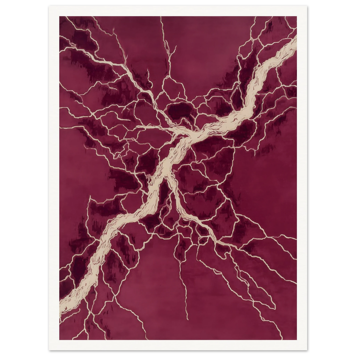 Velvet Wine - Framed Poster - 30x40 cm / 12x16″ - Black frame