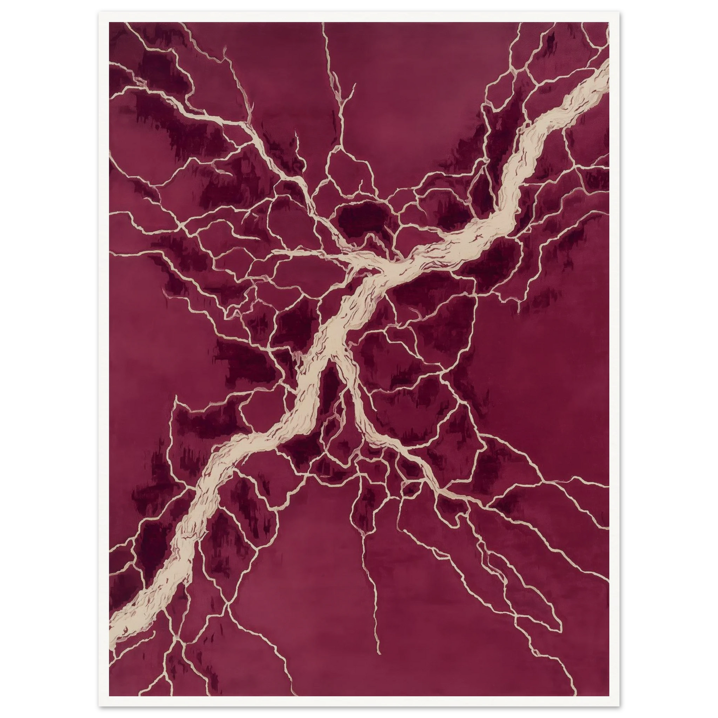 Velvet Wine - Framed Poster - 30x40 cm / 12x16″ - Black frame