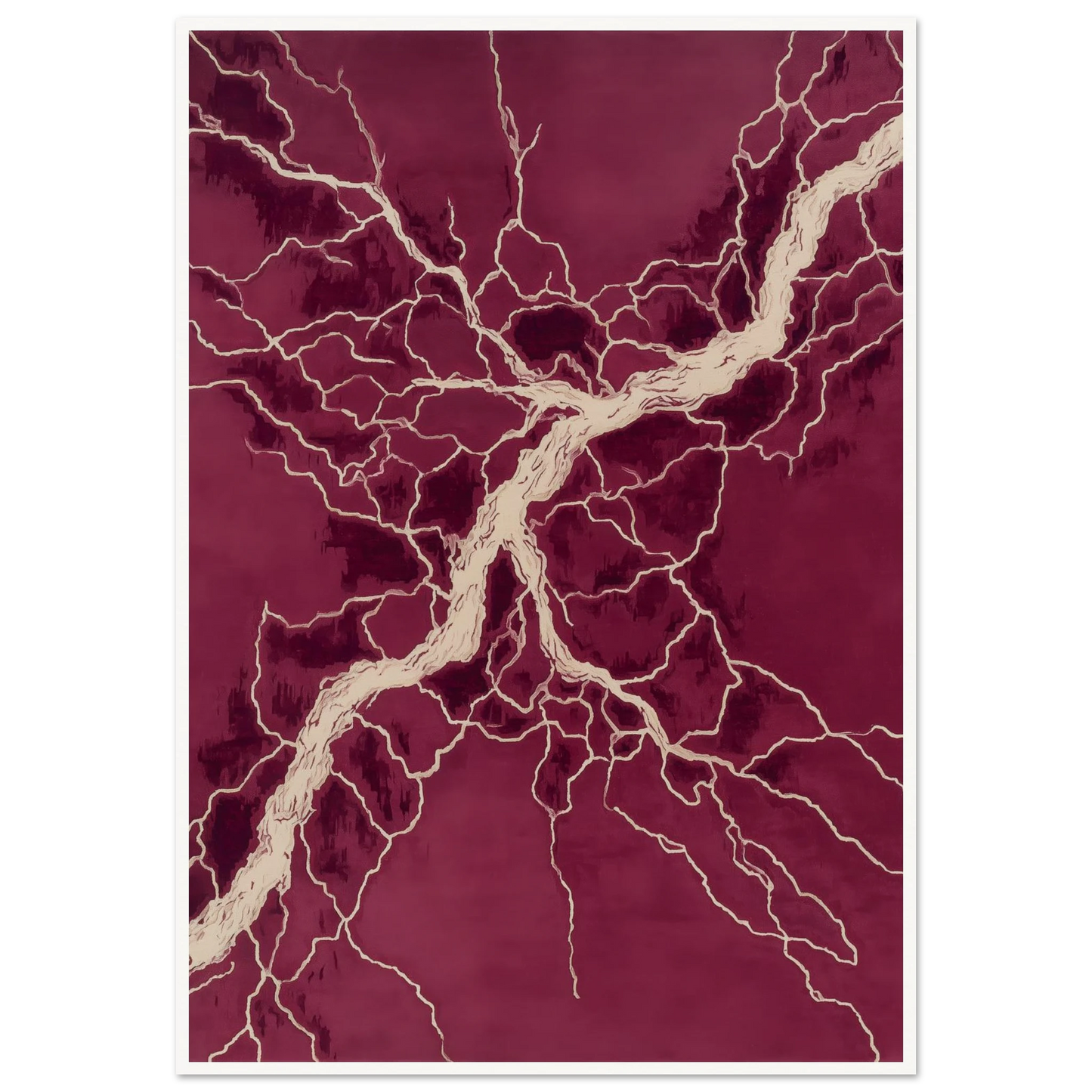 Velvet Wine - Framed Poster - 30x40 cm / 12x16″ - Black frame