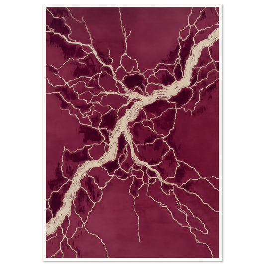 Velvet Wine - Framed Poster - 30x40 cm / 12x16″ - Black frame