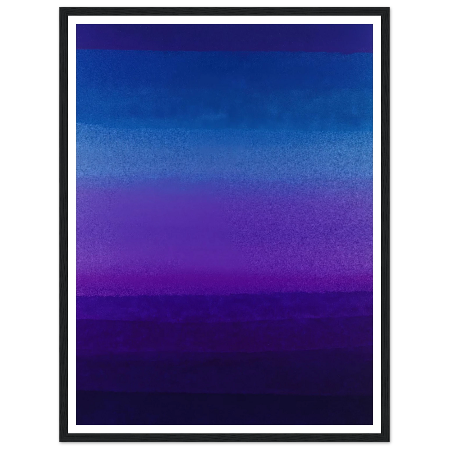 Violet Echo Chamber - Framed Poster - 30x40 cm / 12x16″ - Black frame