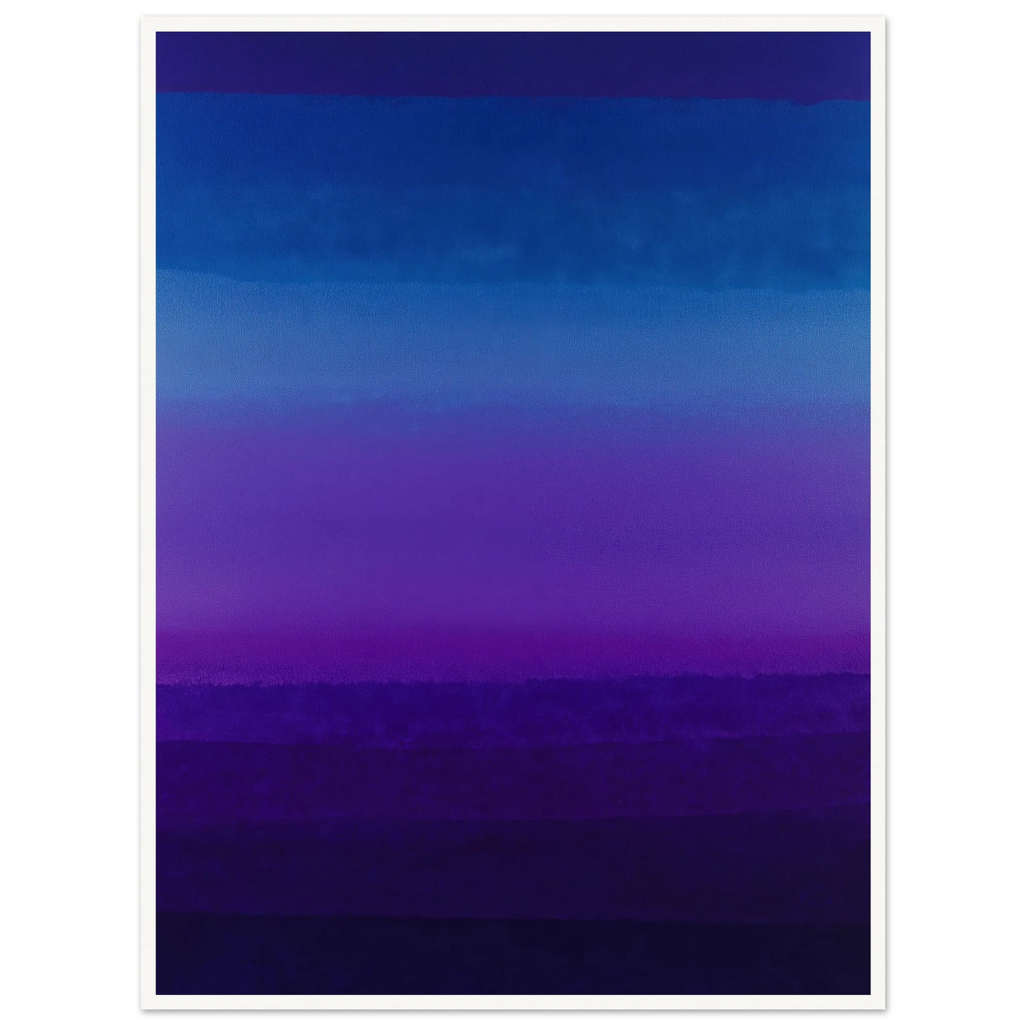 Violet Echo Chamber - Framed Poster - 30x40 cm / 12x16″ - Black frame