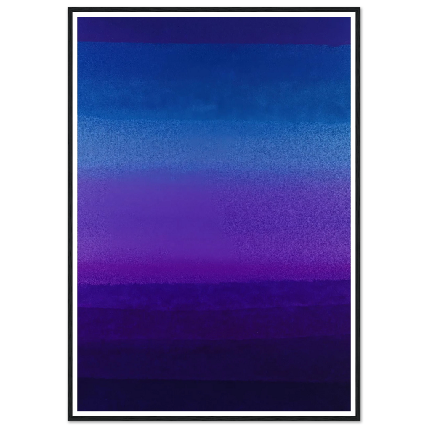 Violet Echo Chamber - Framed Poster - 30x40 cm / 12x16″ - Black frame