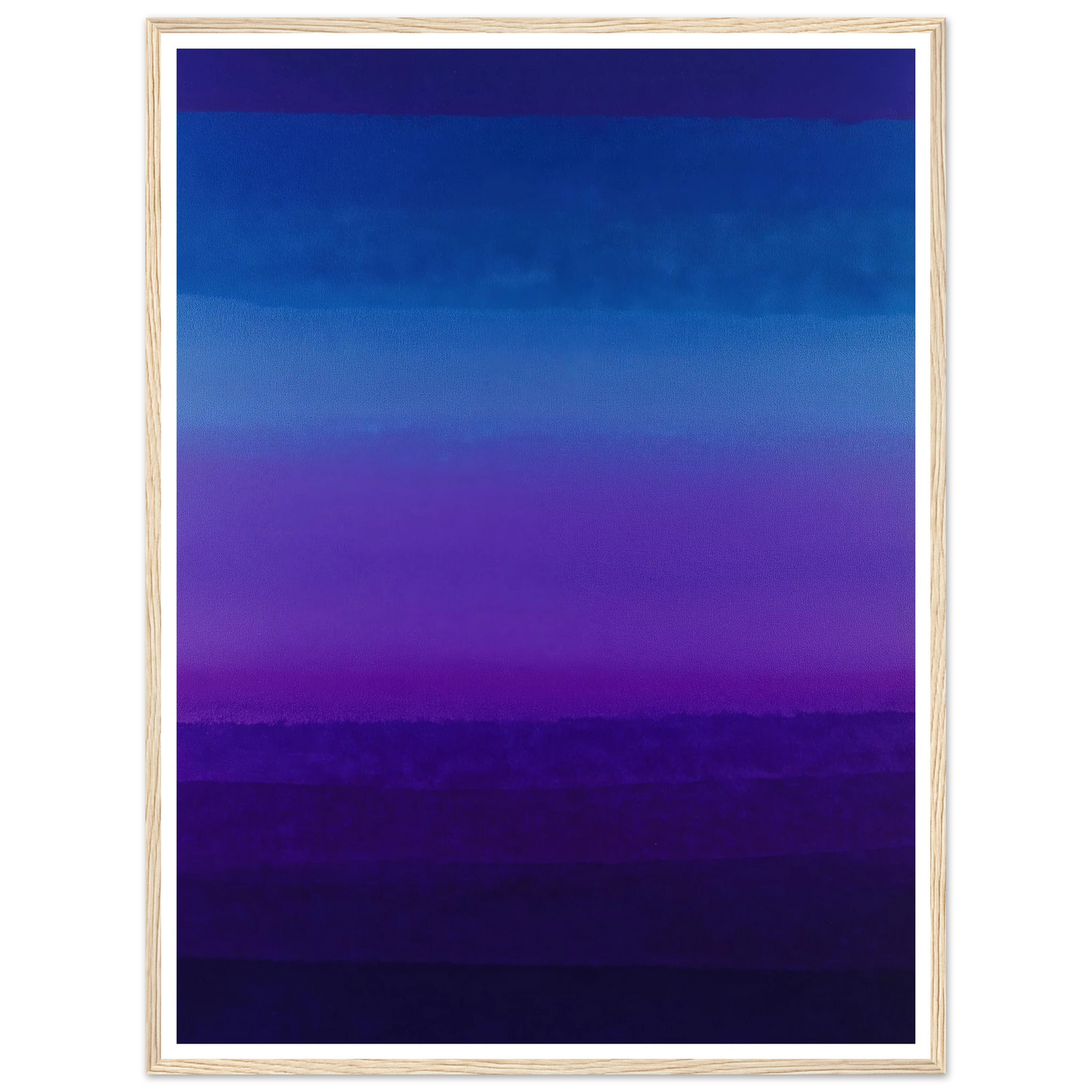 Violet Echo Chamber - Framed Poster - 30x40 cm / 12x16″ - Black frame