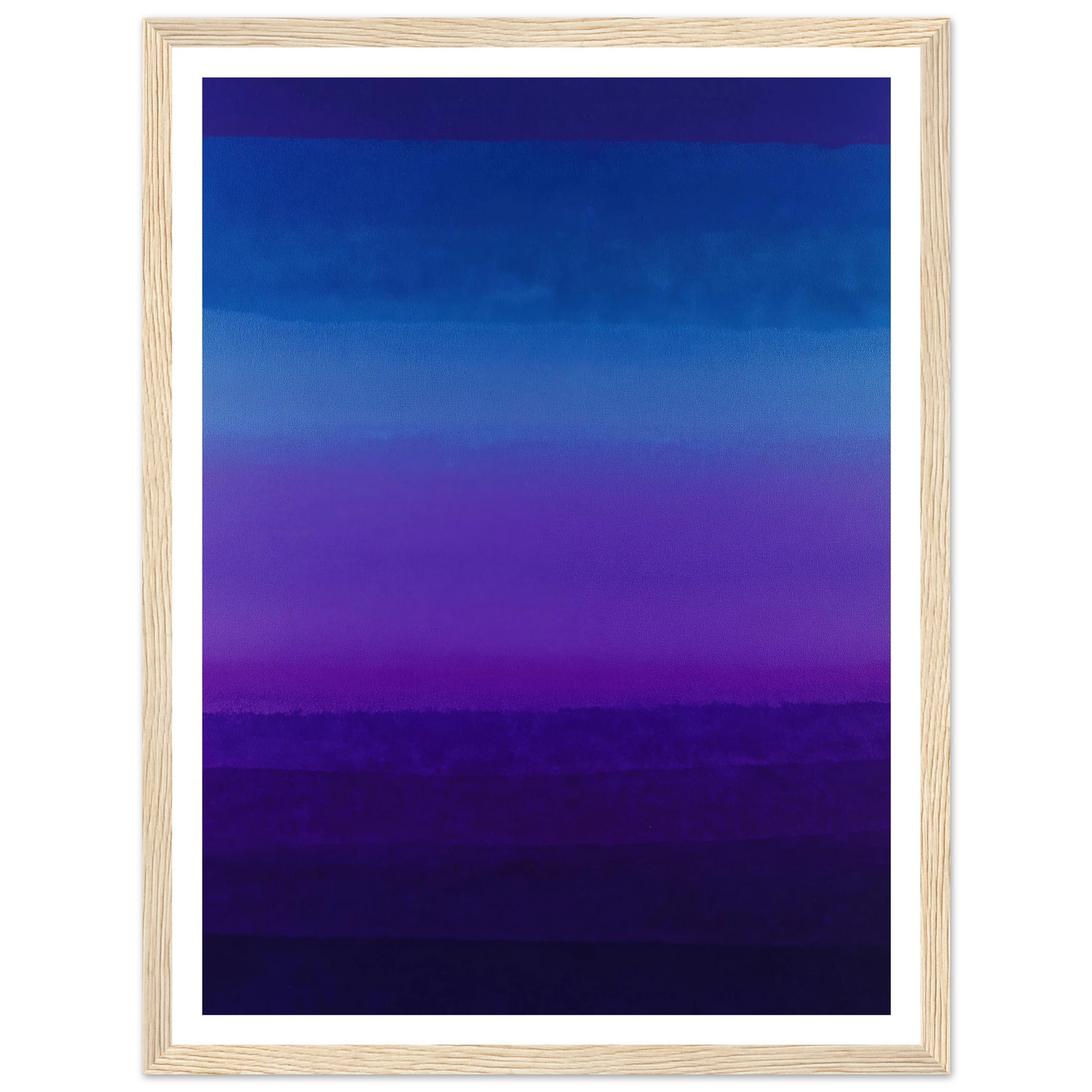 Violet Echo Chamber - Framed Poster - 30x40 cm / 12x16″ - Black frame