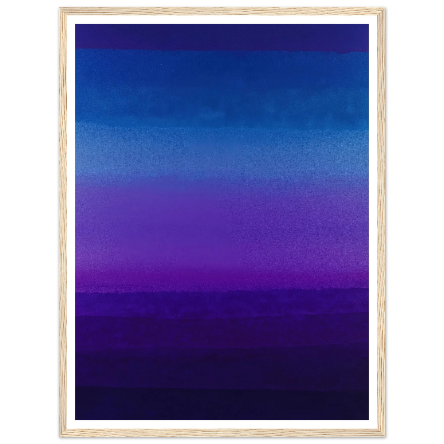 Violet Echo Chamber - Framed Poster - 30x40 cm / 12x16″ - Black frame
