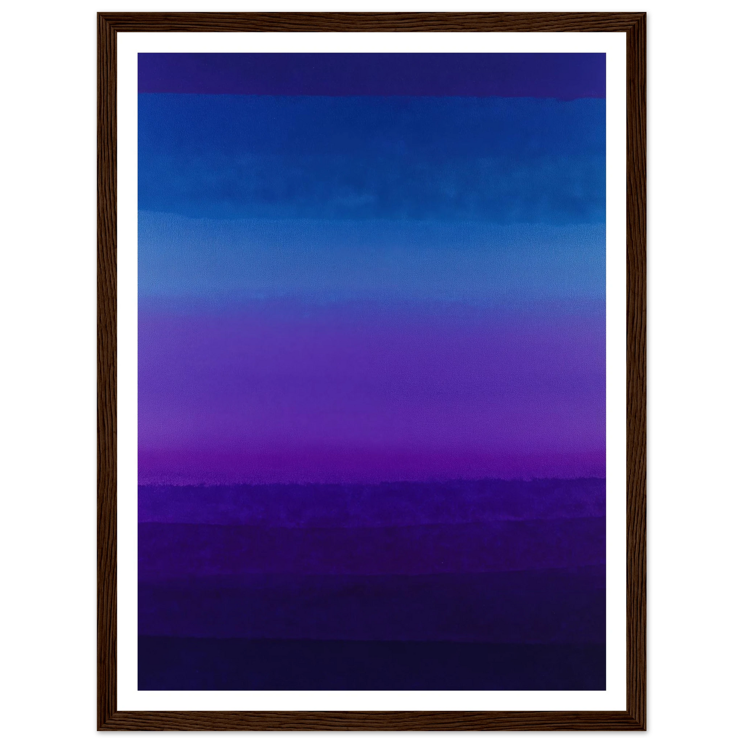 Violet Echo Chamber - Framed Poster - 30x40 cm / 12x16″ - Black frame