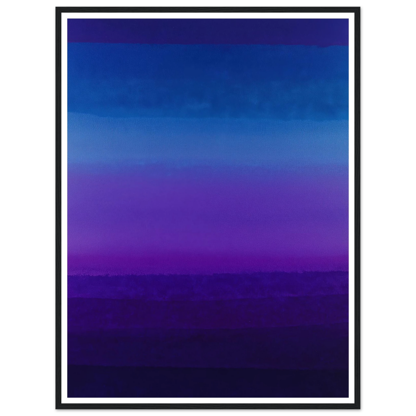 Violet Echo Chamber - Framed Poster - 30x40 cm / 12x16″ - Black frame