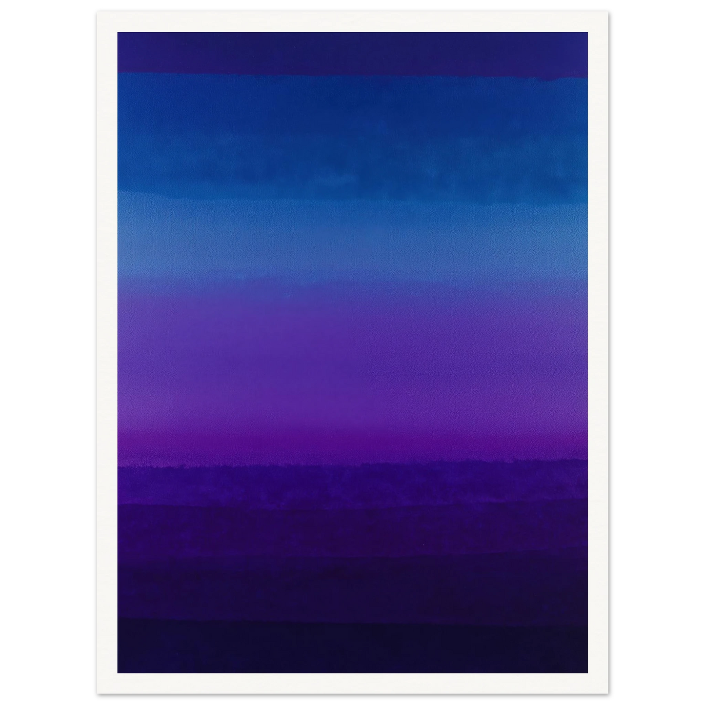 Violet Echo Chamber - Framed Poster - 30x40 cm / 12x16″ - Black frame